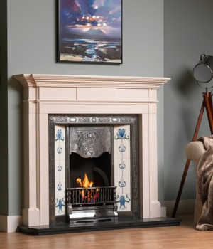 Middleton - Cast Iron Tiled Inset